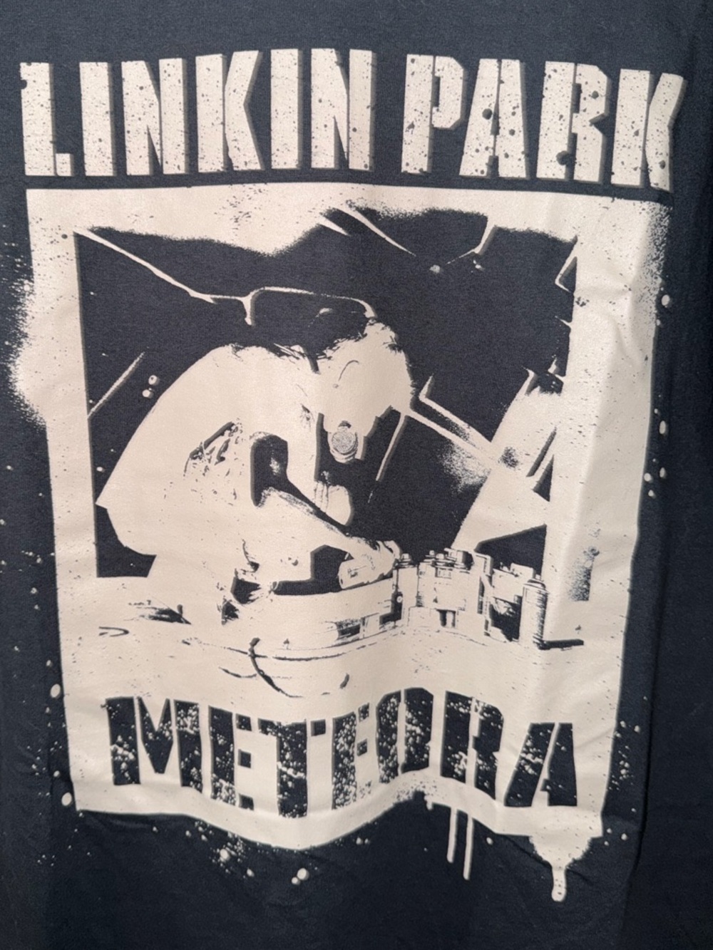 Linkin Park Meteora Graphic Tee Black Rock Shirt XXL